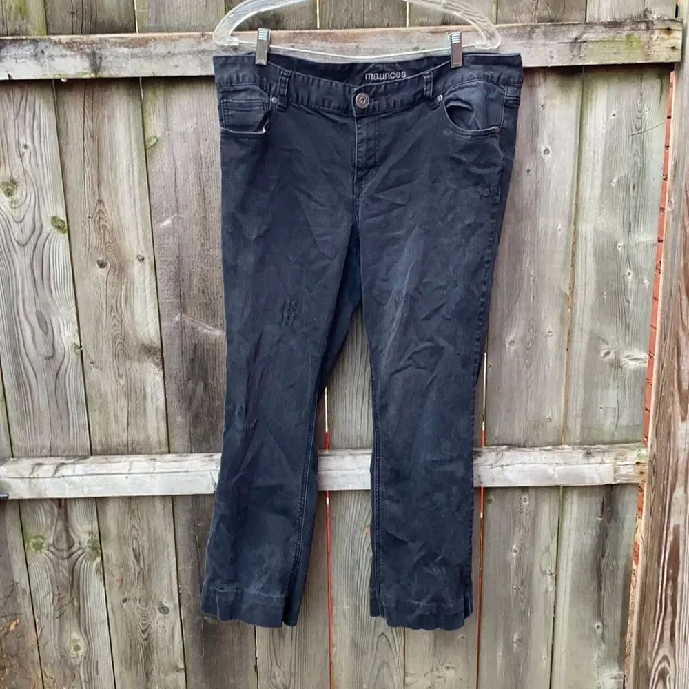 Maurice’s black Jeans sz. 16 short